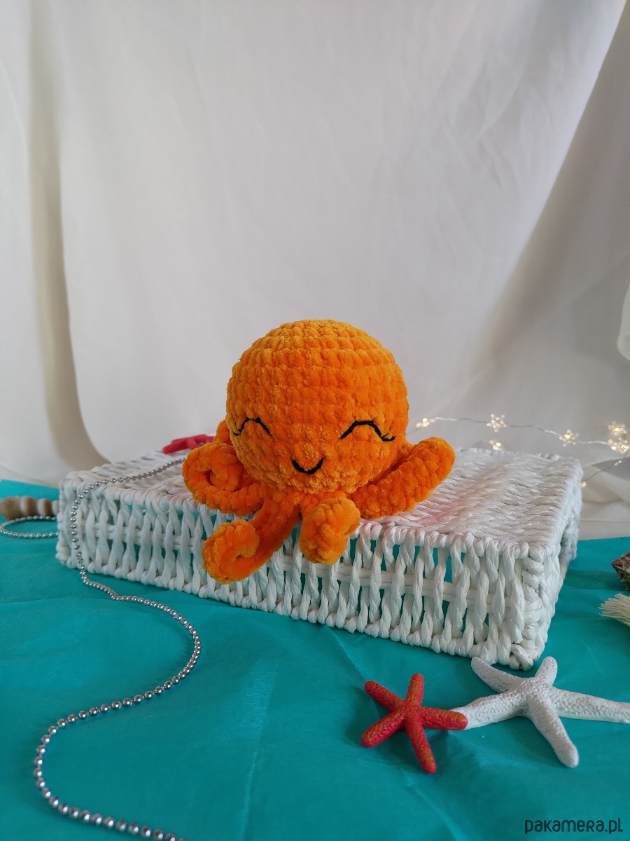 misie i maskotki Ośmiornica pluszowa, Maskotka ośmiorniczka, Prezent dla dziecka 5