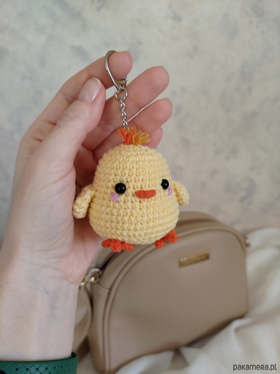 breloki Brelok kurczaczek, Brelok kura dla dziecka, Brelok na prezent 1