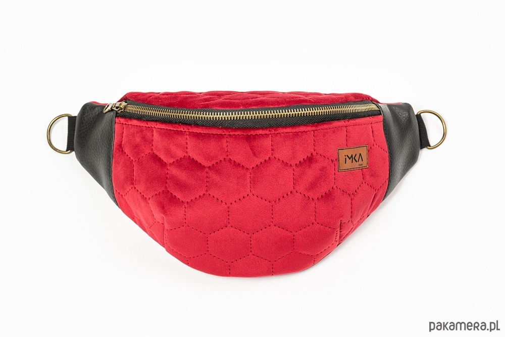 saszetka nerka Nerka Welurowe szczęście 3