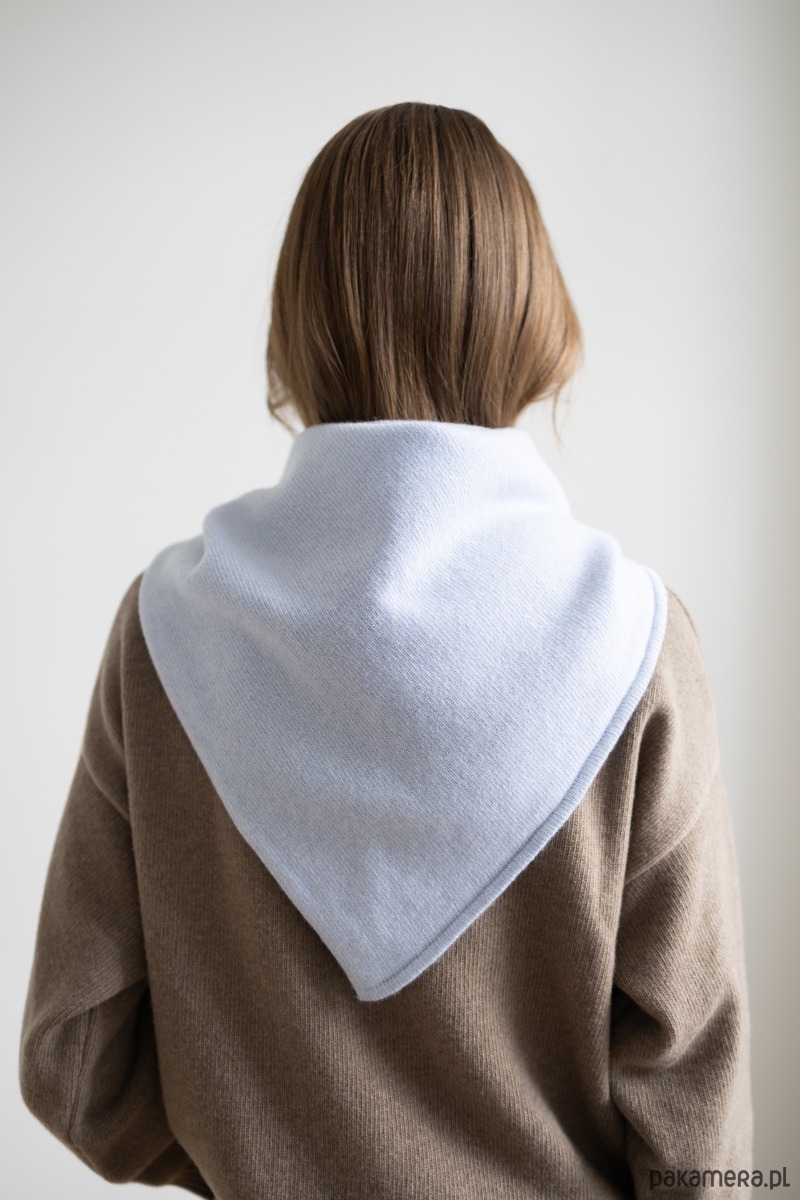 szale damskie Chusta Rowan błękitna 2