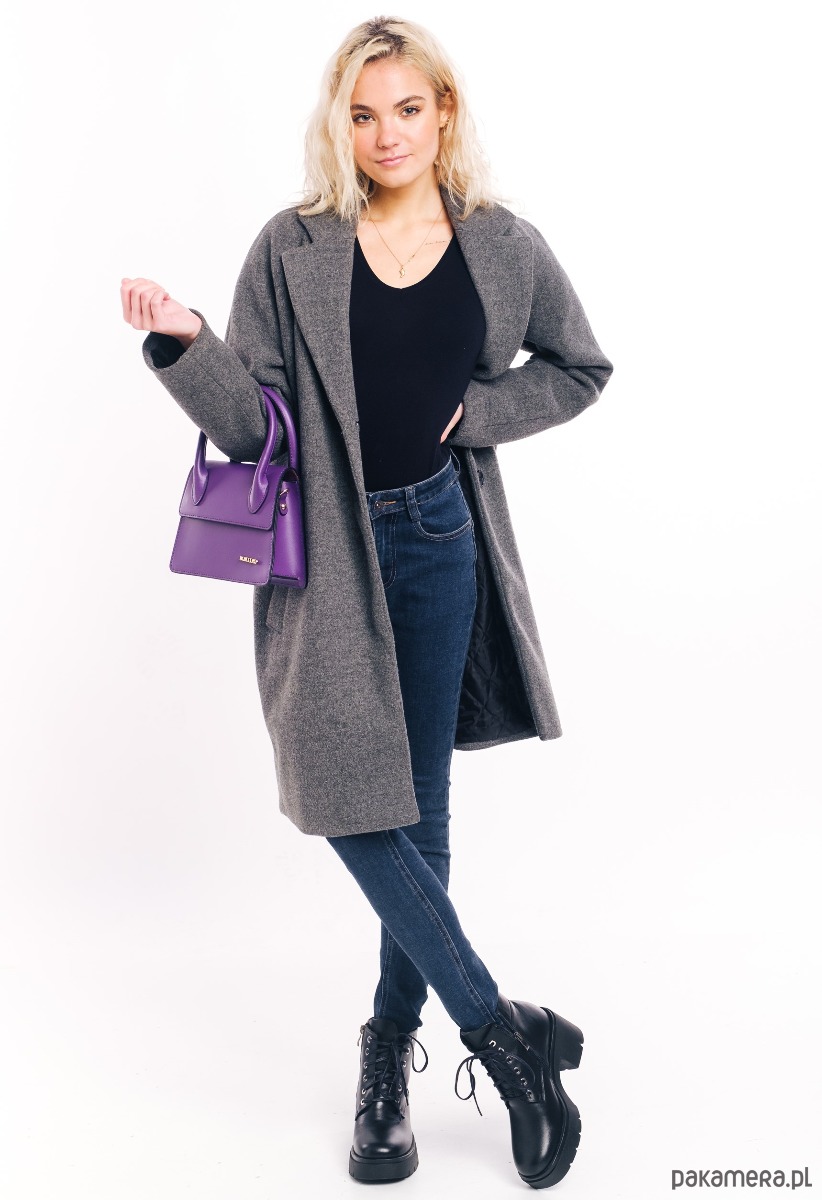 torebki mini Torebka skórzana do ręki i na ramię (6889) 6