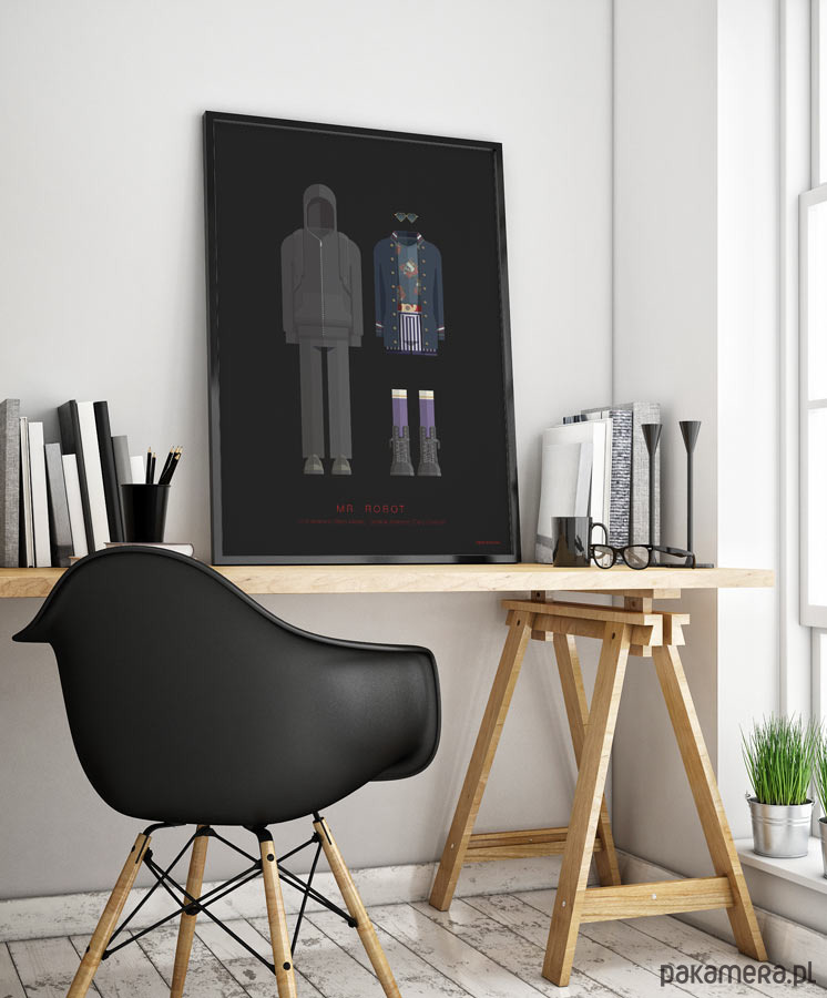 plakaty Mr. Robot - plakat fine art 50x70 cm 1