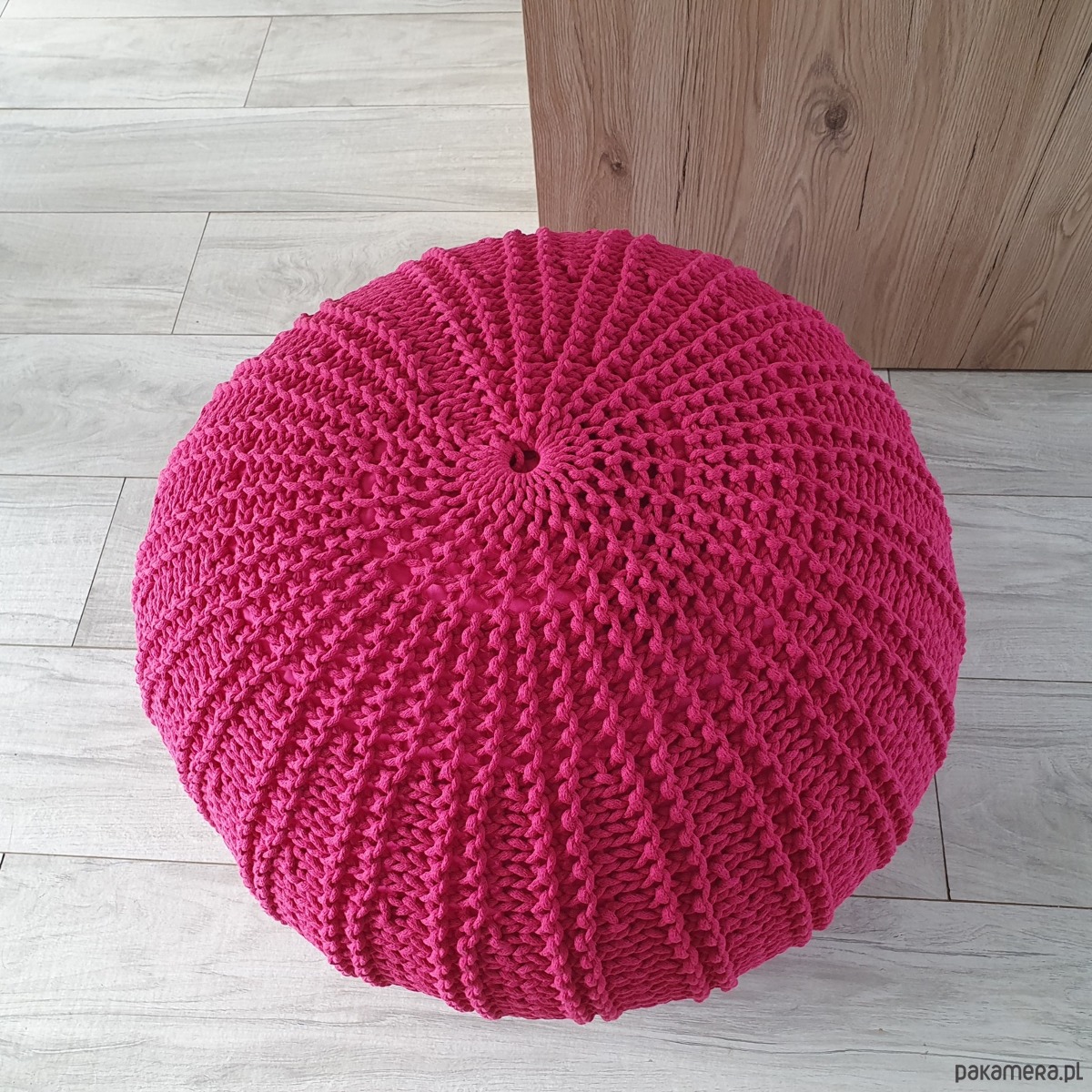 pufy do siedzenia Dziergany puf, puf, pufa, pufa na drutach 1