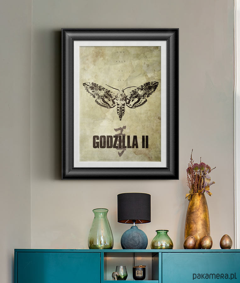 plakaty Godzilla - plakat 50x70 cm fine art 4