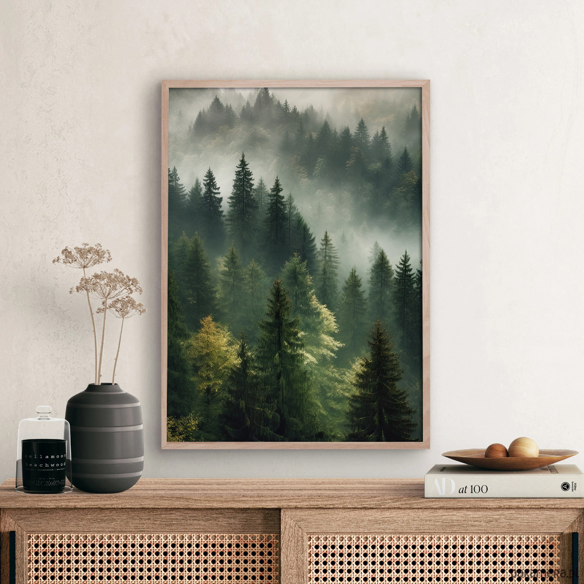 plakaty Plakat Leśna cisza i tajemnica 1