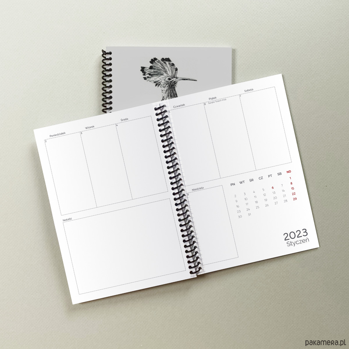 kalendarze i plannery Planner 2023 2