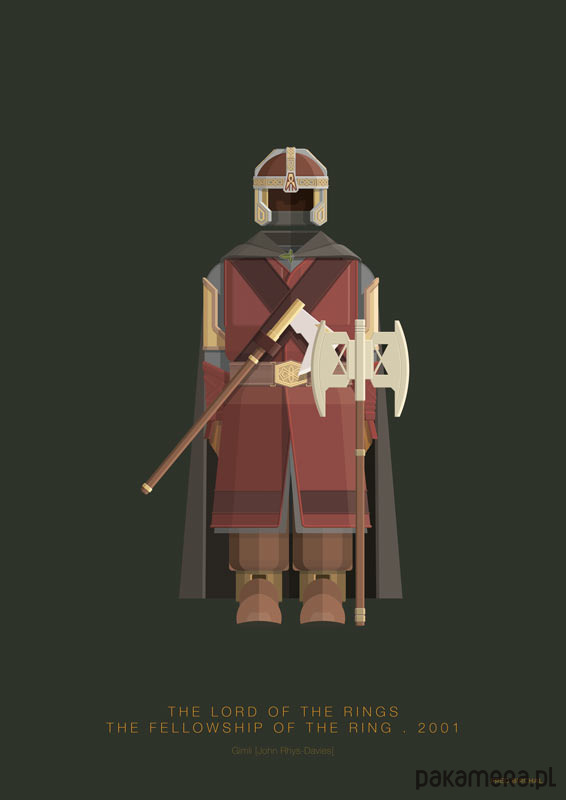 plakaty The Lord of the Rings - Drużyna Pierścienia zestaw 9 plakatów 6