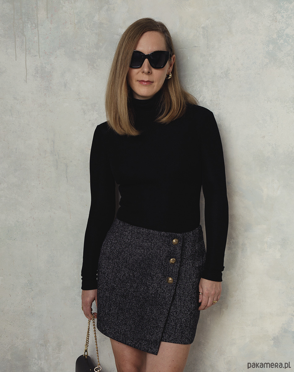 spódnice mini Spódnica mini z guzikami 2