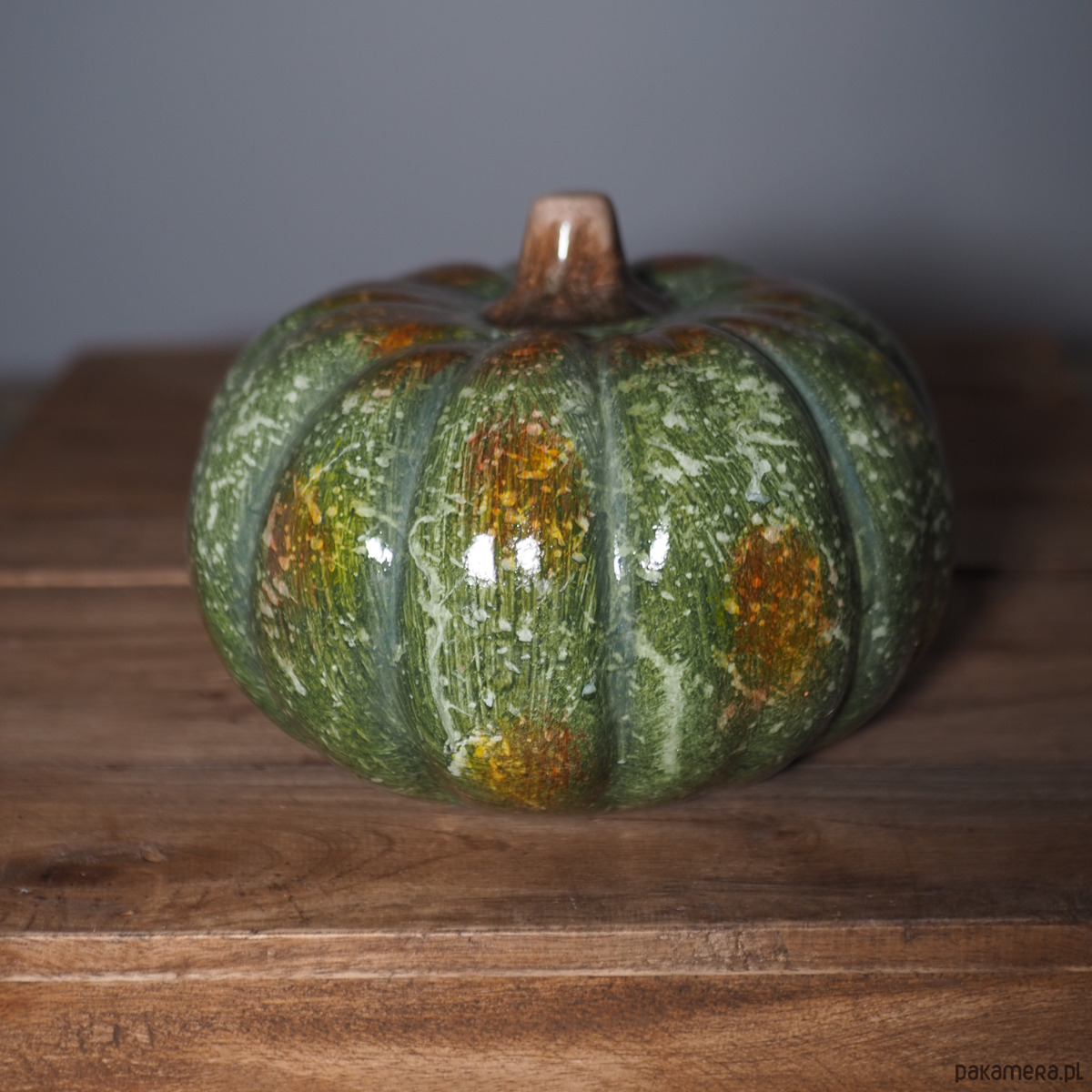 figurki i rzeźby Dynia zielona- 18cm 1