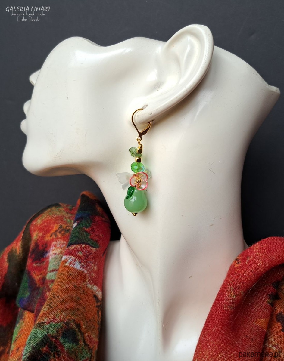 komplet biżuterii Nie zapomnij o lecie - komplet bransoletka+kolczyki boho handmade 3w1 PREZENT 5