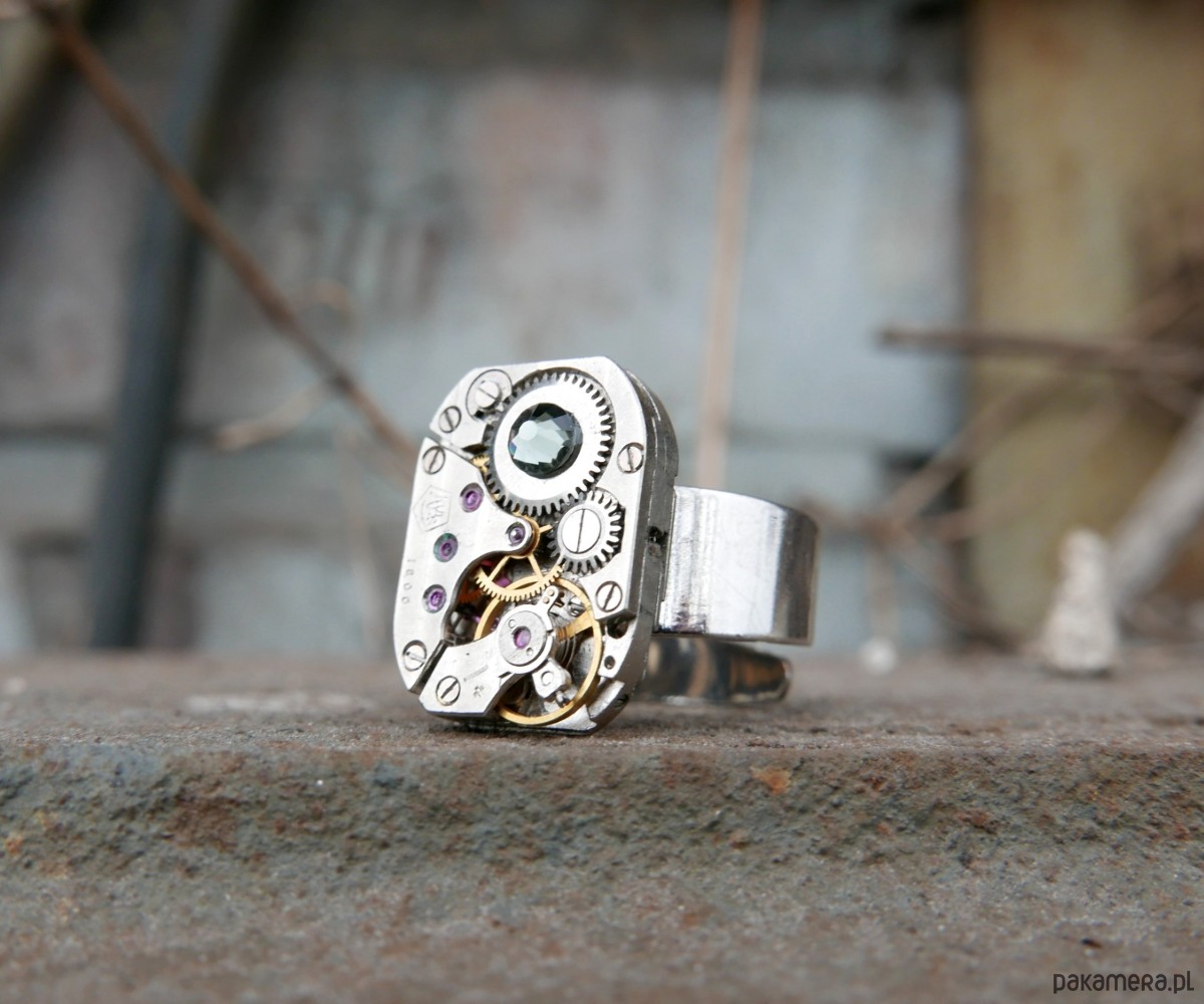 pierścionki - różne Mechaniczny pireścionek 140 1