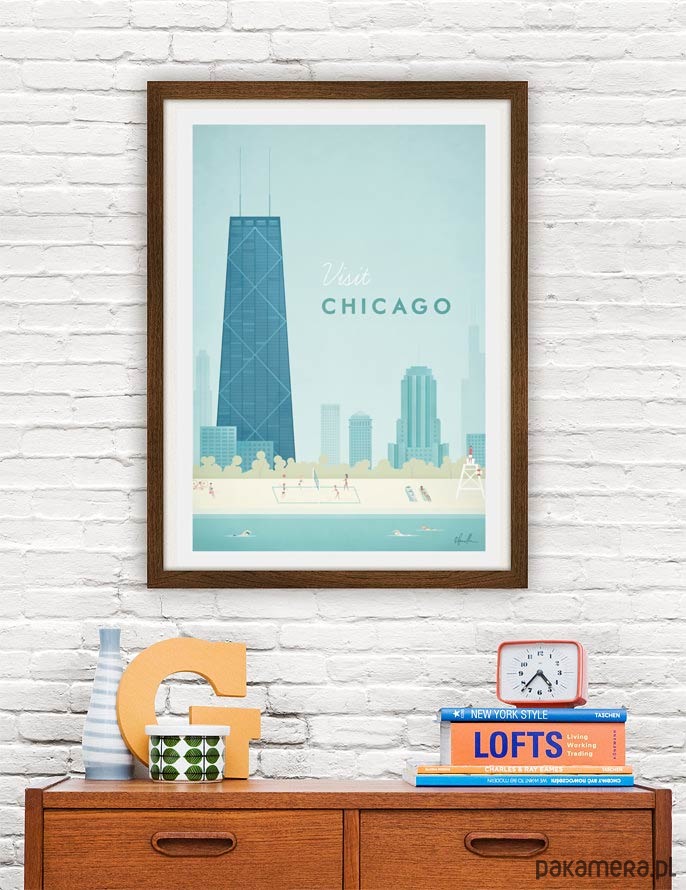 plakaty Chicago - vintage plakat 1