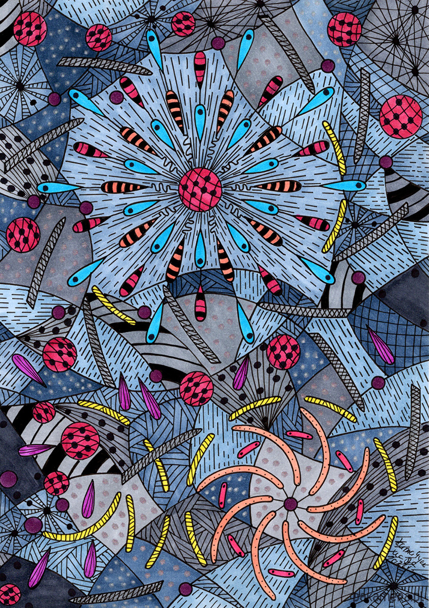 plakaty 13. SUPERNOWA - rysunek, plakat. 1