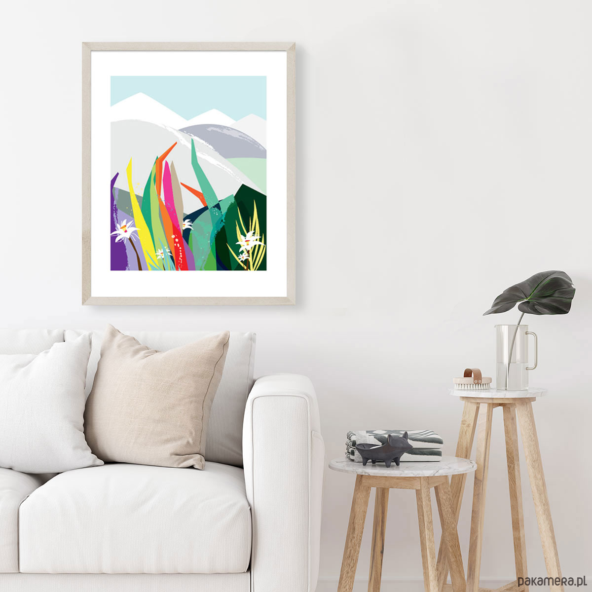 plakaty Plakat z górami 1