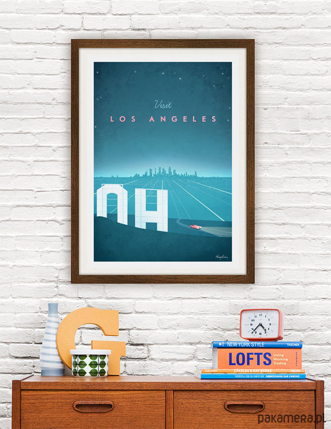 plakaty Los Angeles - vintage plakat 1