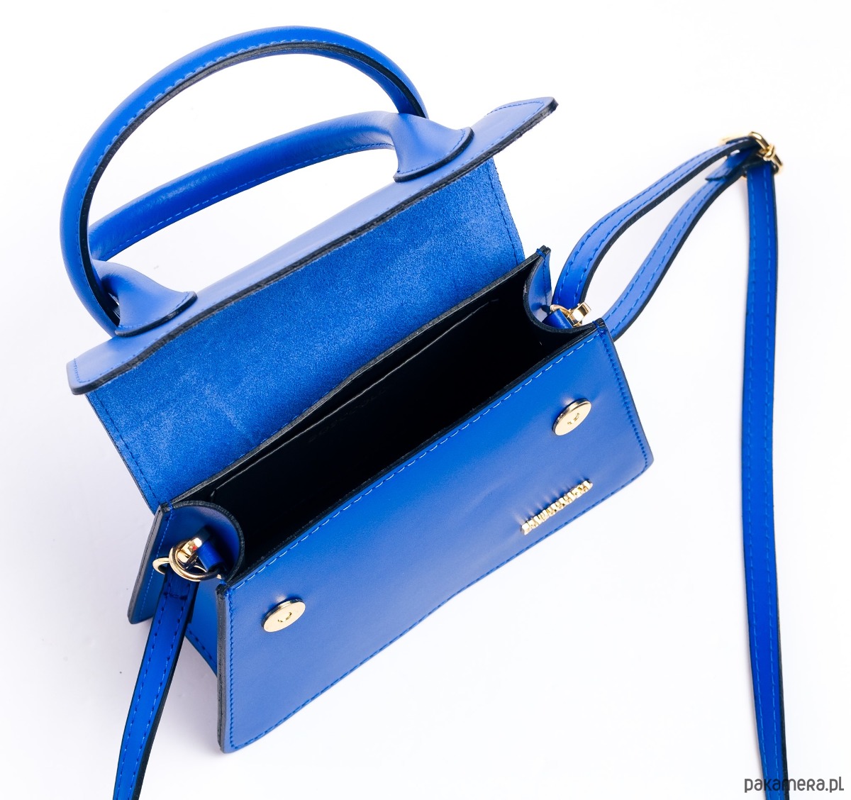 torebki mini Torebka skórzana do ręki i na ramię (6887) 1