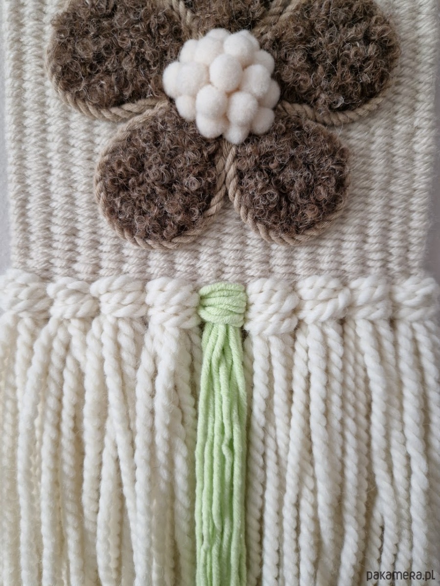 makramy Makatka kwiat 4