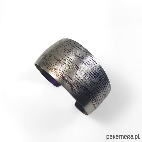 bransoletki srebrne Tytanowa bransoletka 1