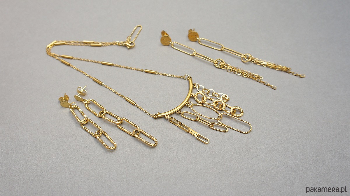 kolczyki pozłacane Kolczyki pozłacane Alloys Collection /Odd/ - Chain vol. 4 5