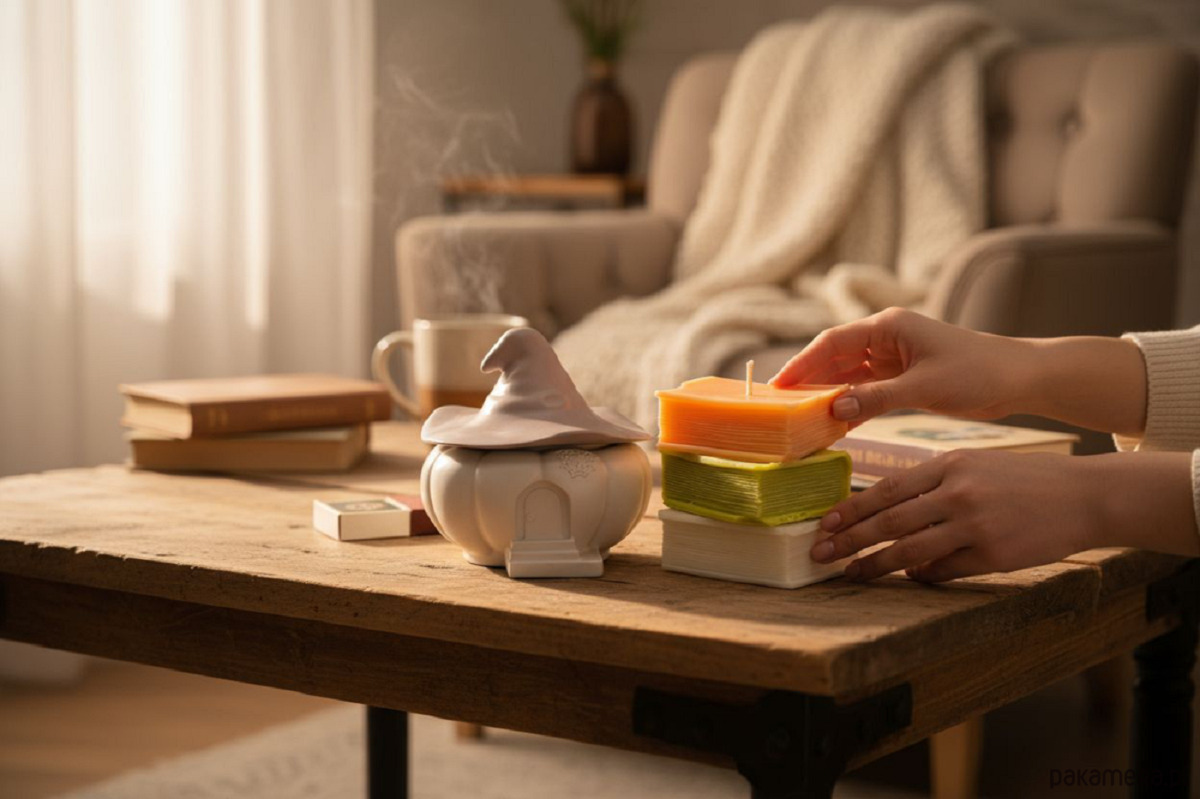 świeczniki i świece Magiczny zestaw świec perfumowanych 1