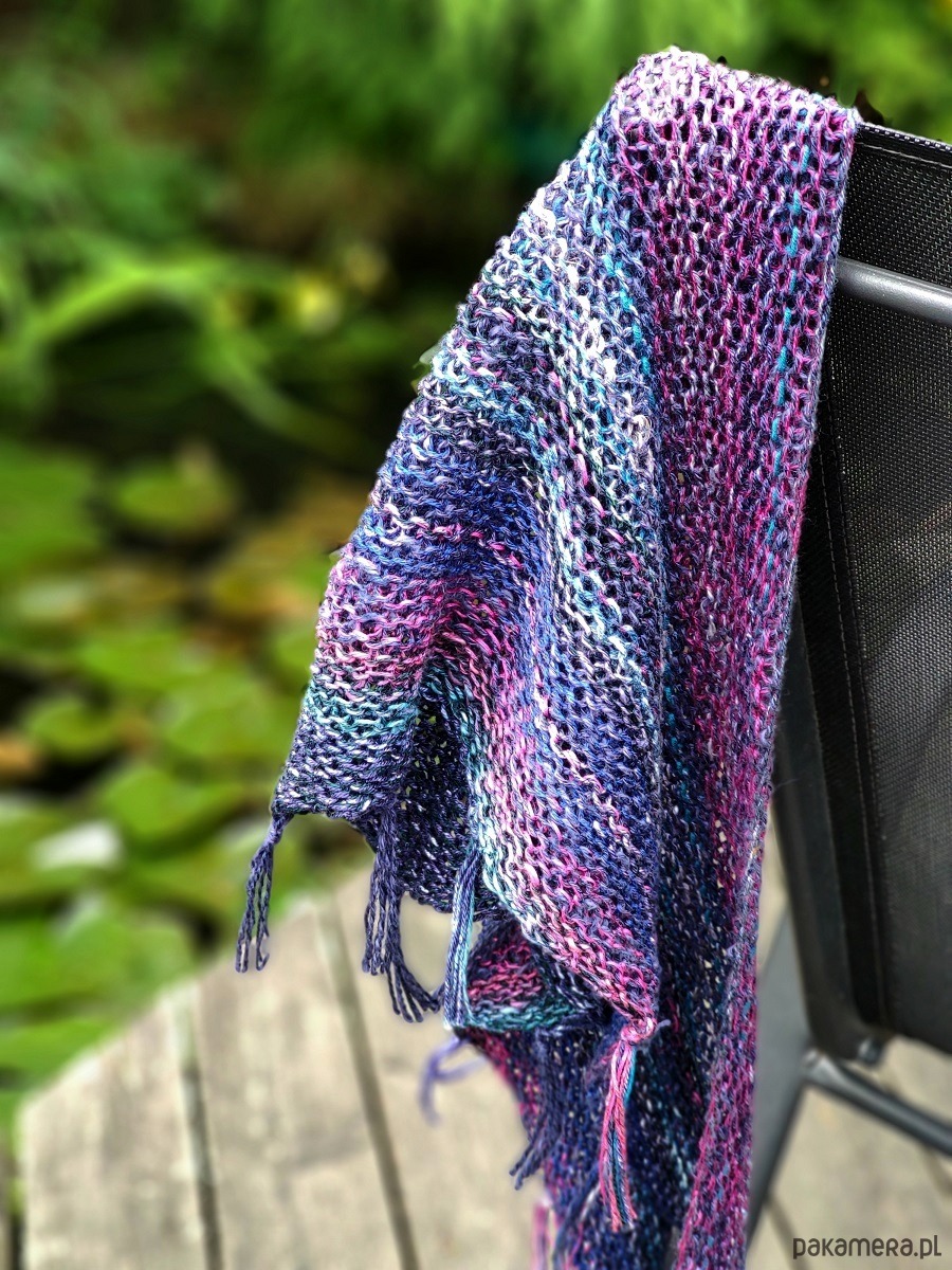 szale damskie Na jagodach / chustka 3