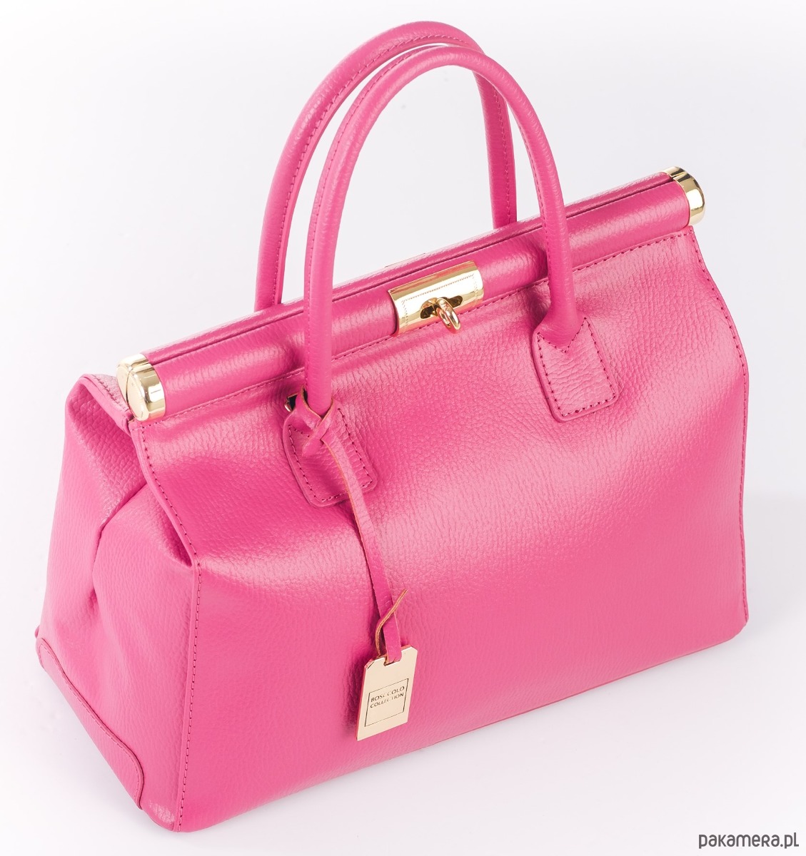 torebki do ręki Torba skórzana Shopper (6882) 4