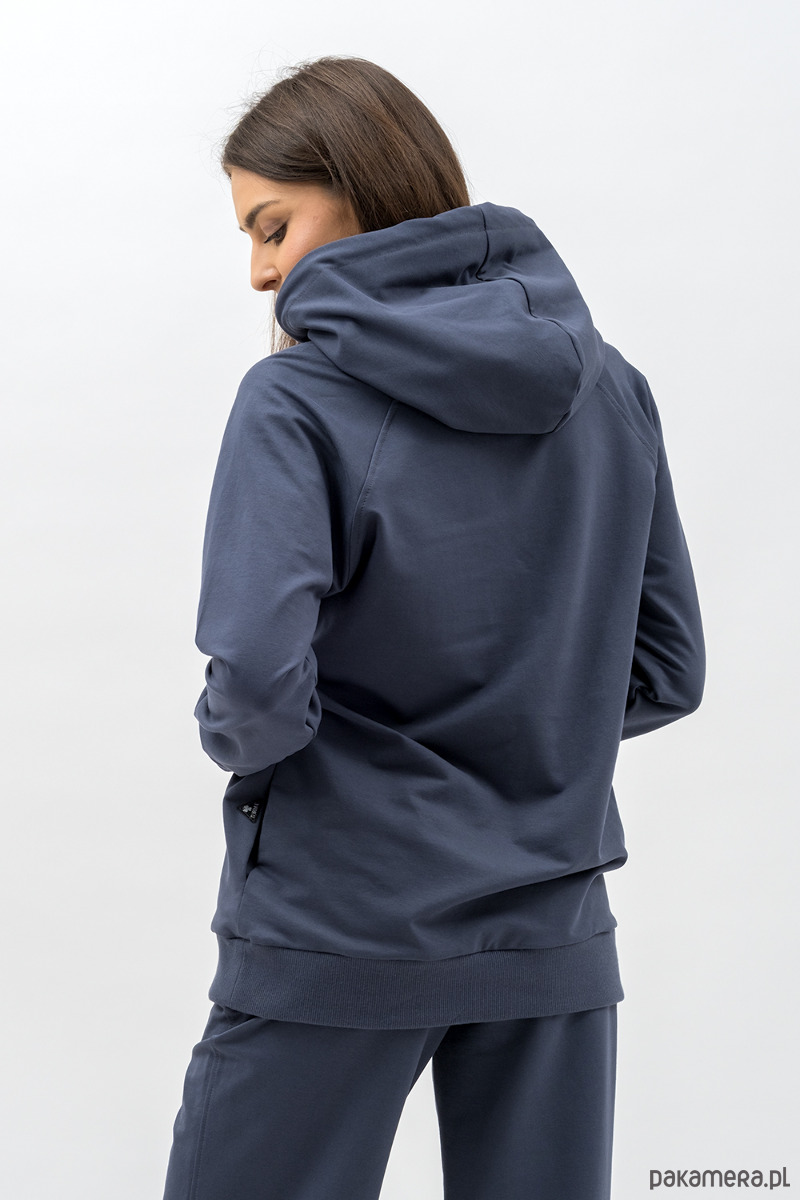 bluza z kapturem damska Bluza z kapturem  ,,SEHER" grafit 2