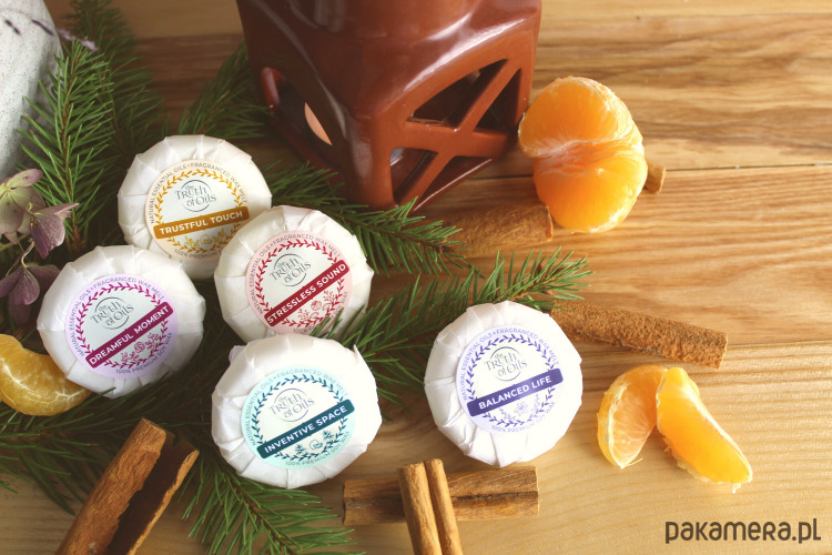 dla domu Zestaw z 5 woskami - kominek do aromaterapii 2