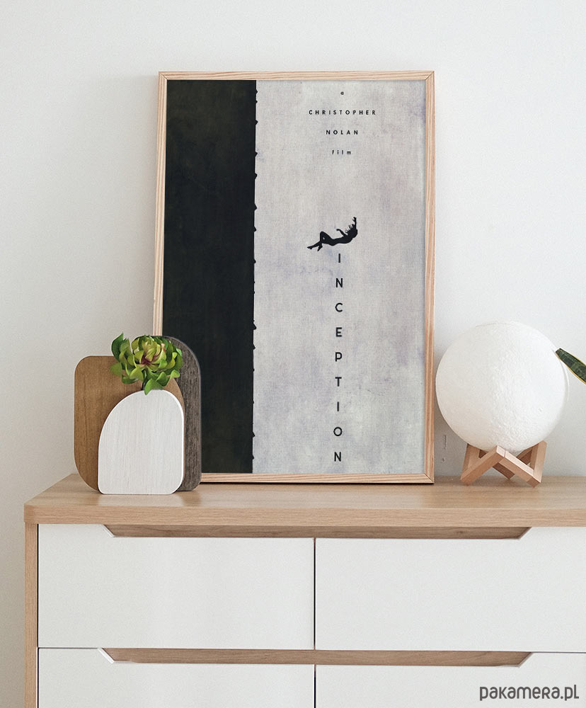 plakaty Incepcja - plakat minimalistyczny 1