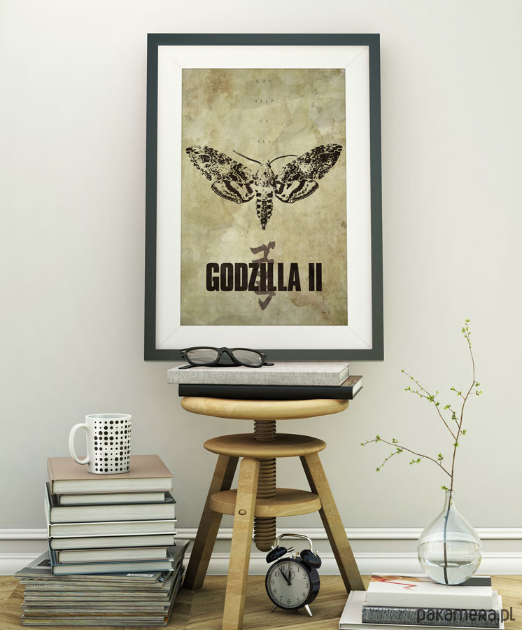 plakaty Godzilla - plakat 50x70 cm fine art 1