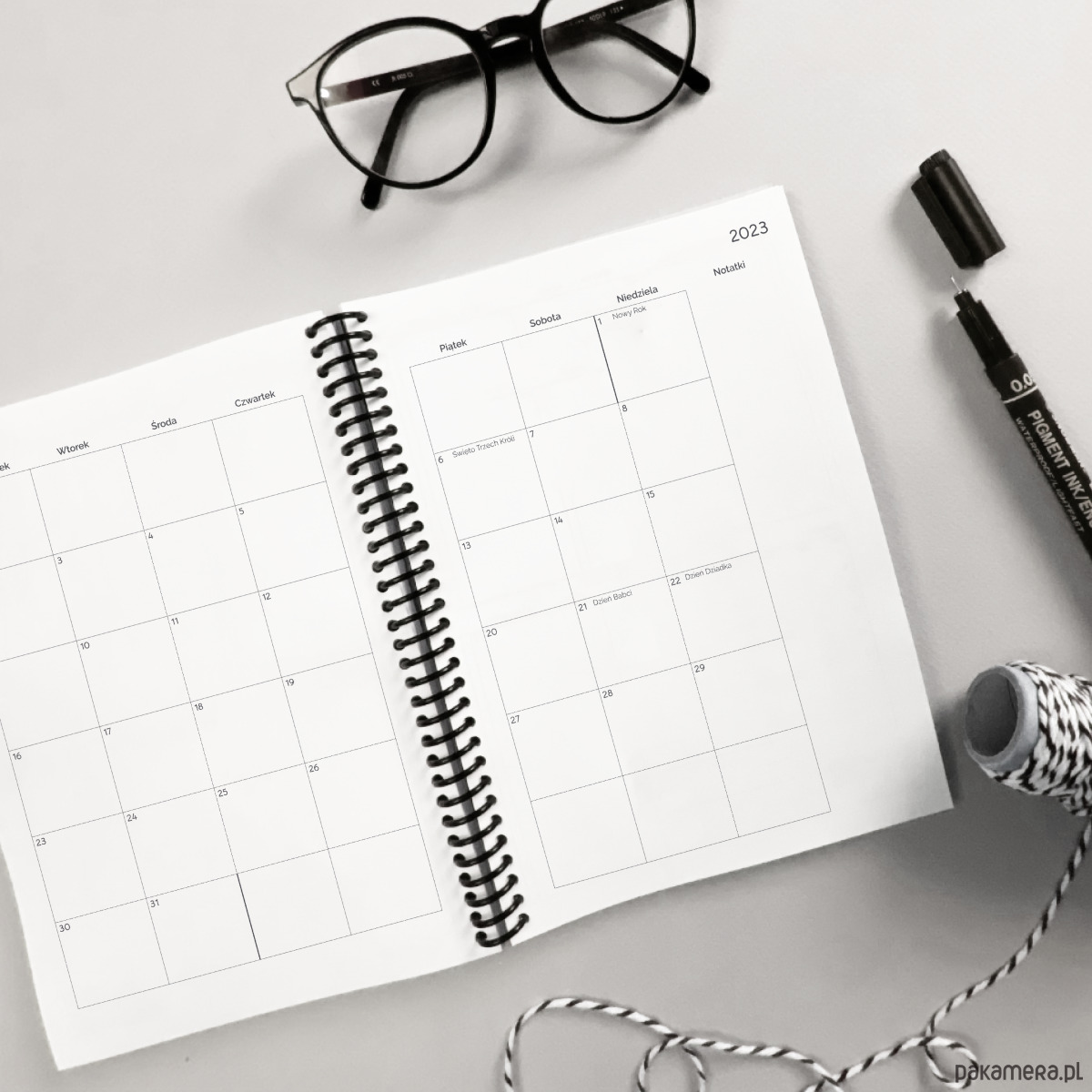 kalendarze i plannery Planner 2023 3