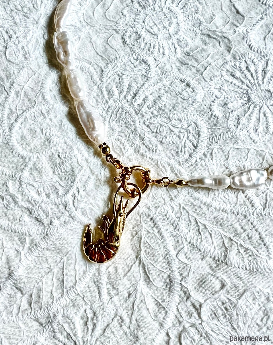 chokery Naszyjnik  Krewetka Gold 5