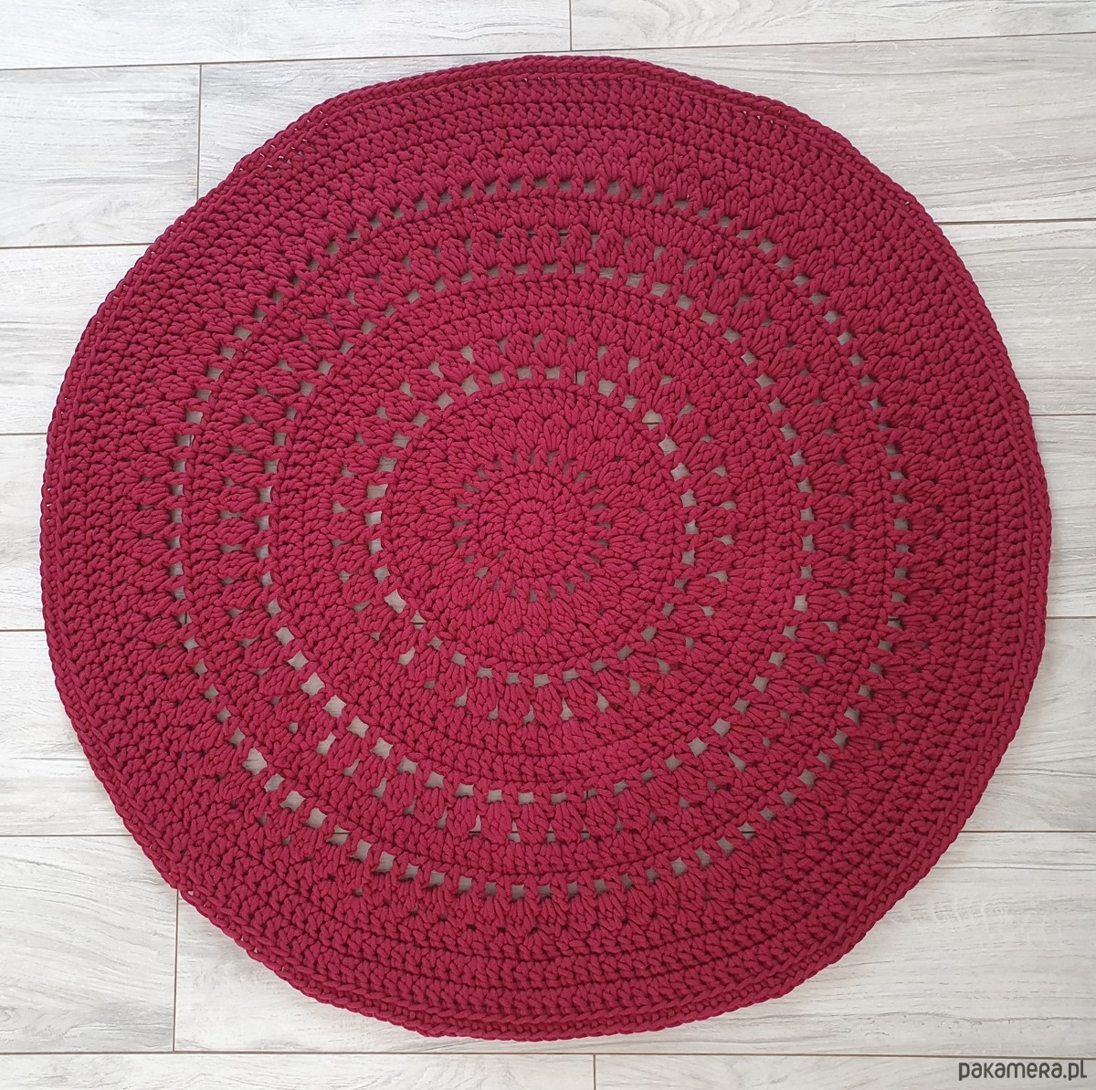 dywany Dywan szydełkowy okrągły ażur, rożne rozmiary i kolory 1