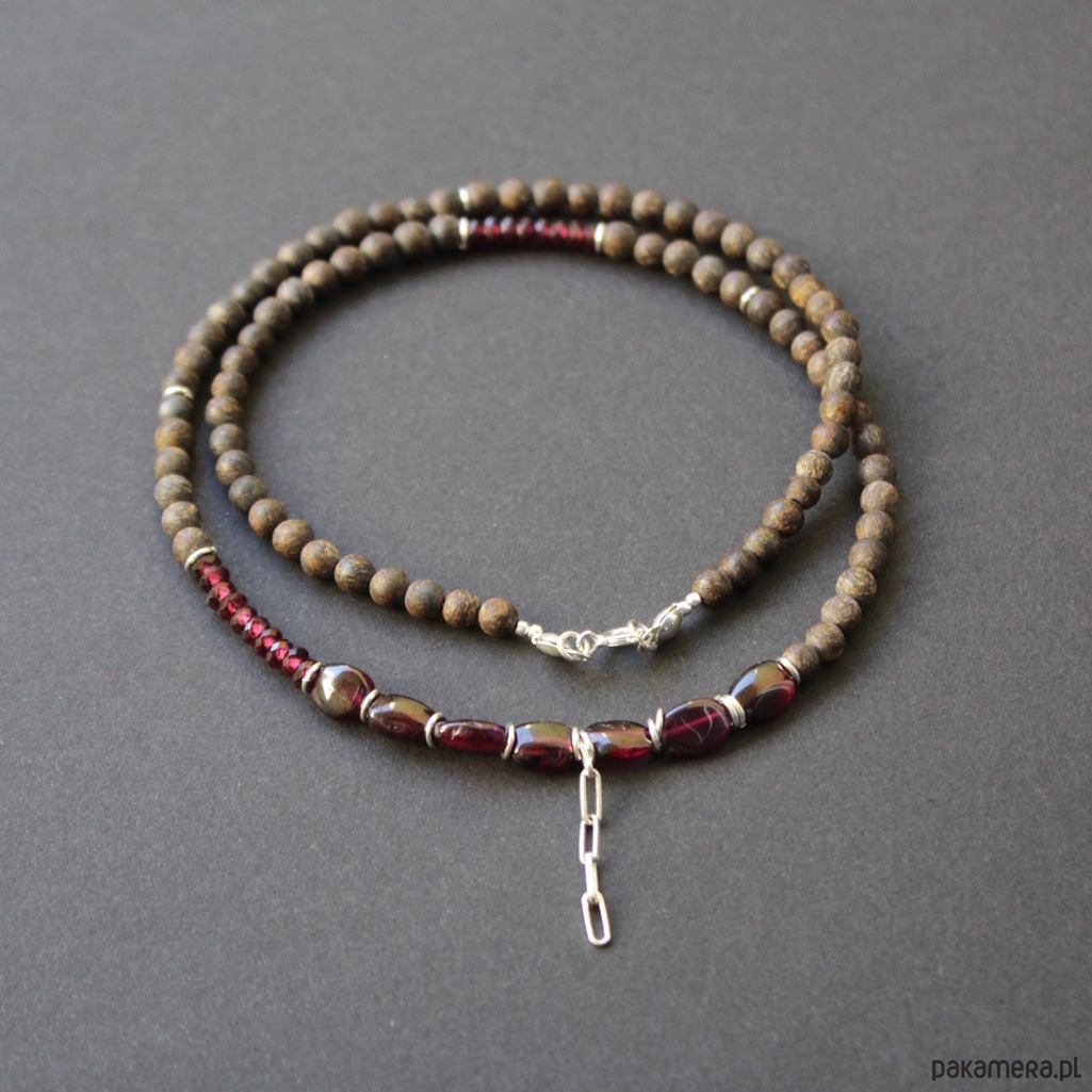 srebrne naszyjniki Naszyjnik czekolada i porto 7