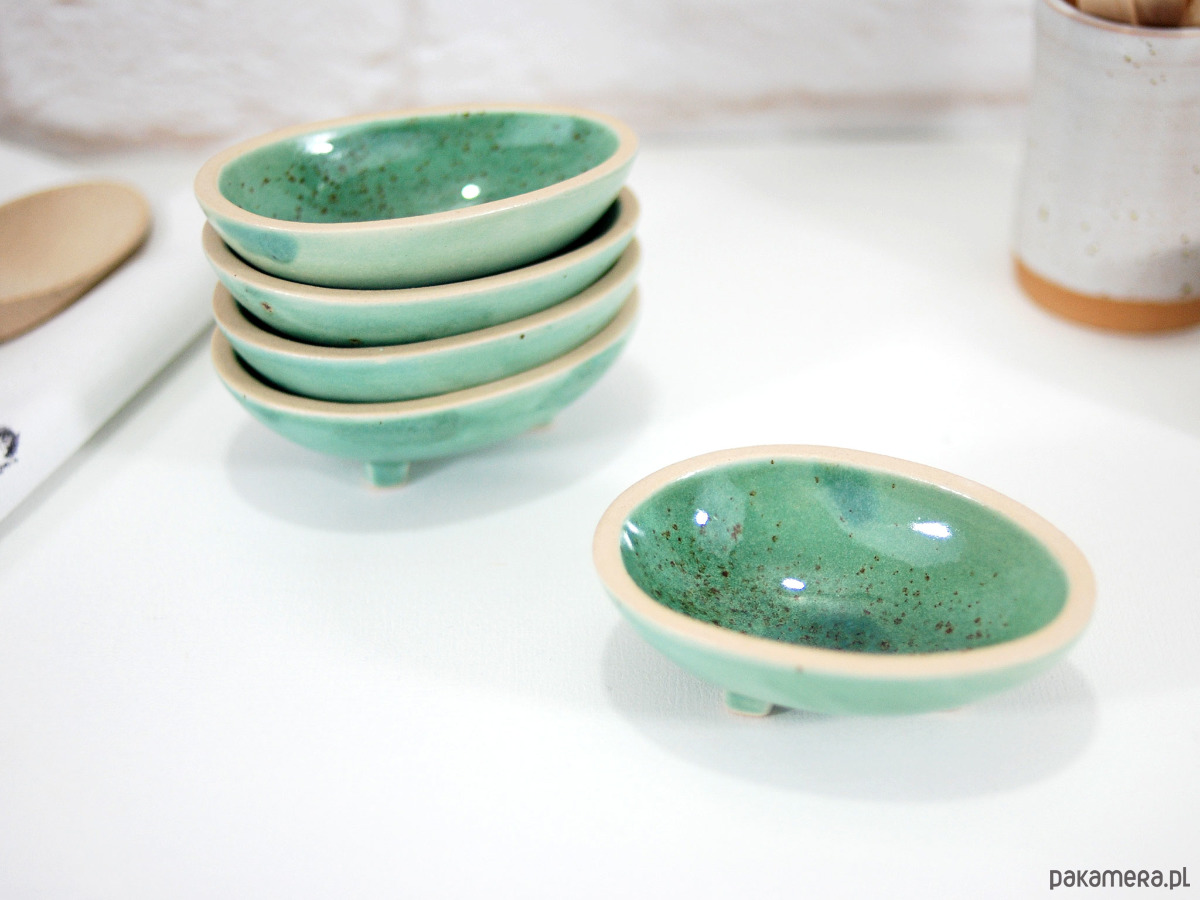 miski i misy Ceramiczna miseczka na jajka, sosy, przyprawy 7