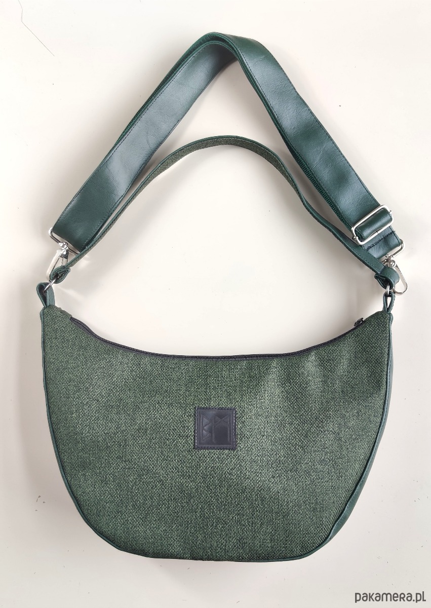 torby na ramię Banan ciemna zieleń 1