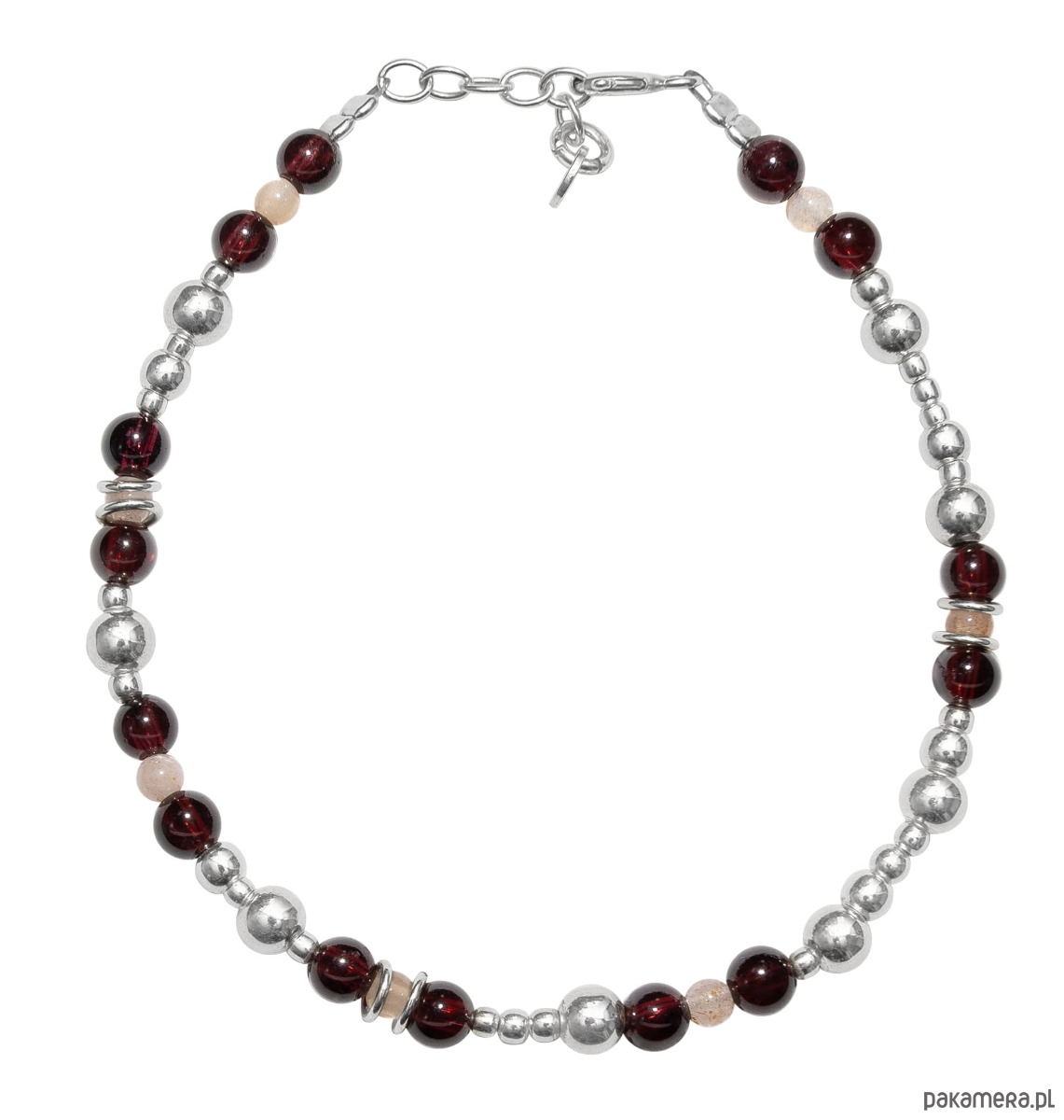 bransoletki srebrne Bransoletka Otulenie kamienie 1