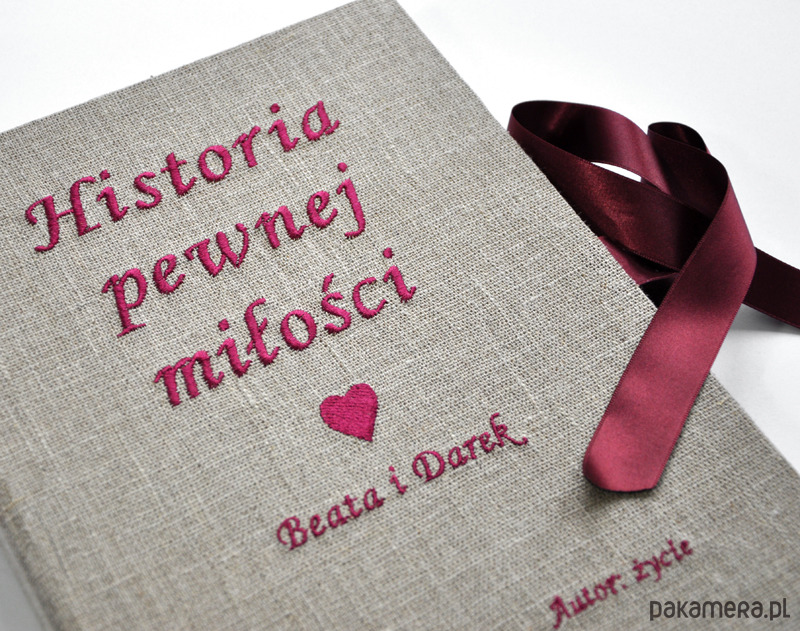 księgi gości i albumy ślubne Księga haftowana A4 - różne wzory 2