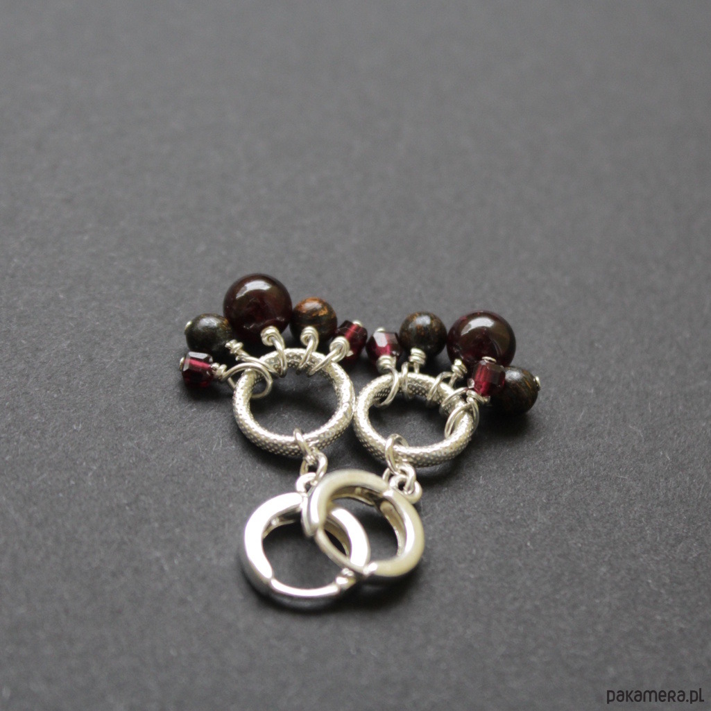kolczyki swarovski Kolczyk jesienne 2
