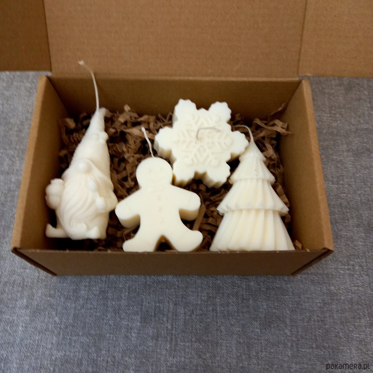 przechowywanie - różne Box prezentowy ze świecą 1