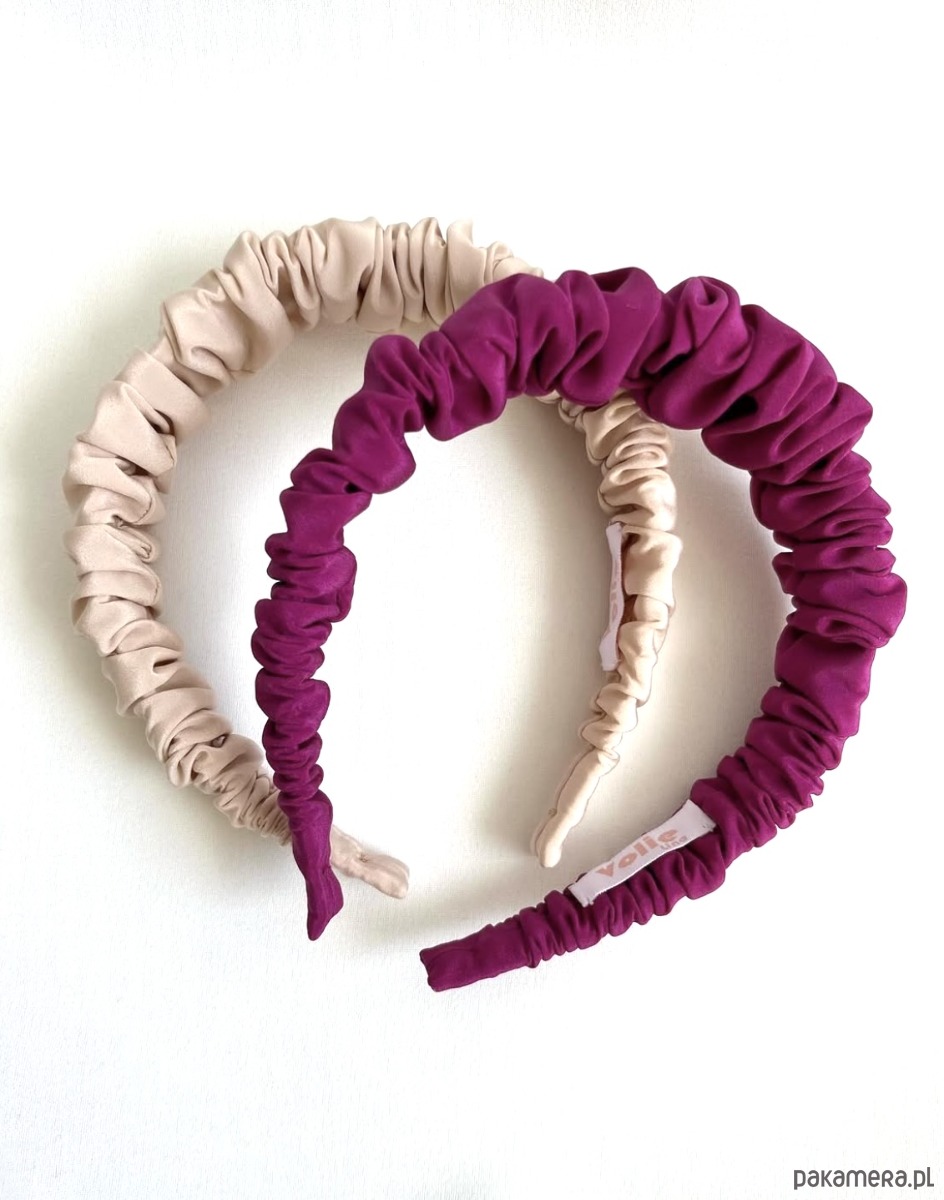 opaski do włosów 2 marszczone opaski do włosów Blushie & Lulu 1