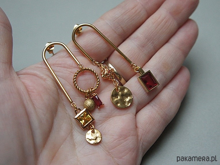kolczyki pozłacane Kolczyki pozłacane Alloys Collection  /Odd/ -  Waves vol. 2 6