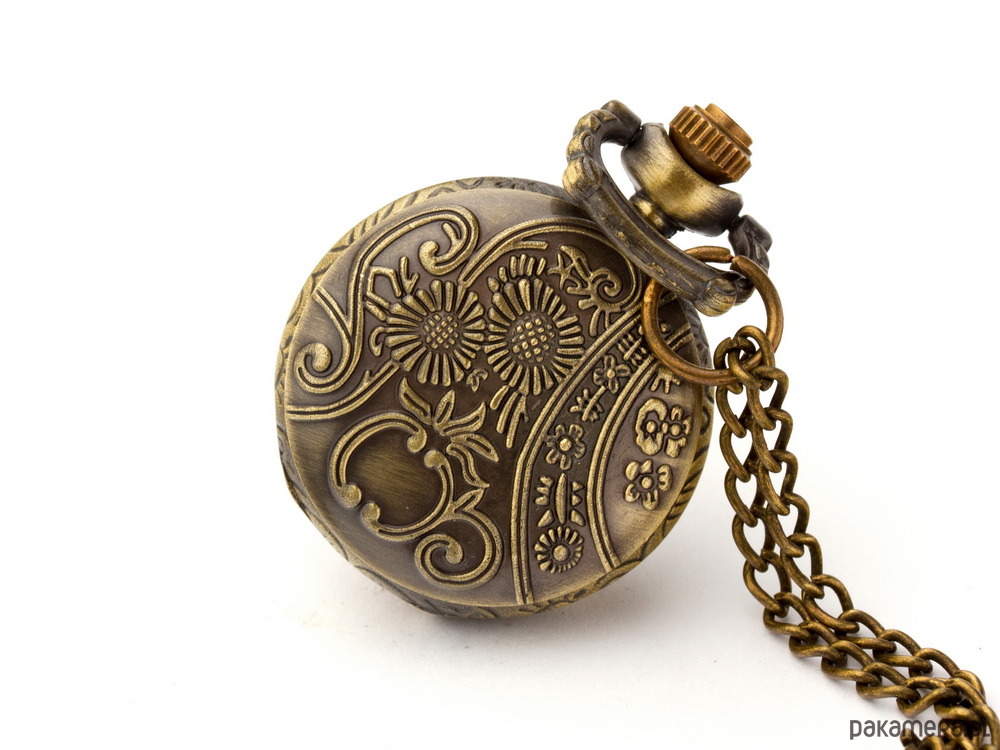 zegarki na łańcuszku NIEZAPOMINAJKA - zegarek wisiorek na łańcuszku 2