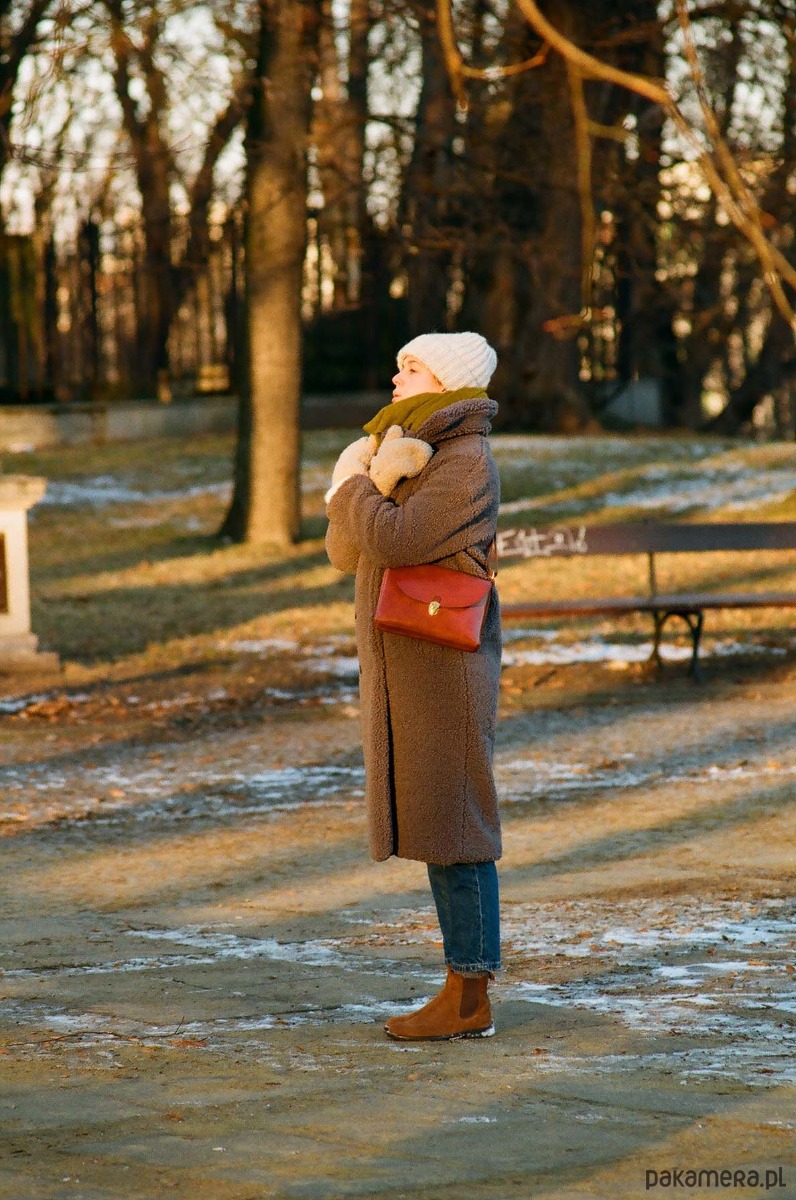 torby na ramię NUEVA torebka koniakowa 1