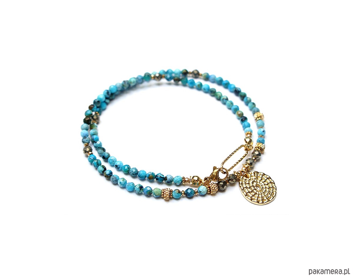 chokery Opal niebieski  vol. 2 /29.10.25/ choker -  Szlachetna kolekcja 5