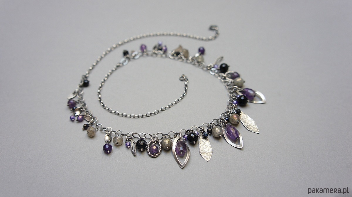 srebrne naszyjniki Liryczny vol. 3  naszyjnik 3