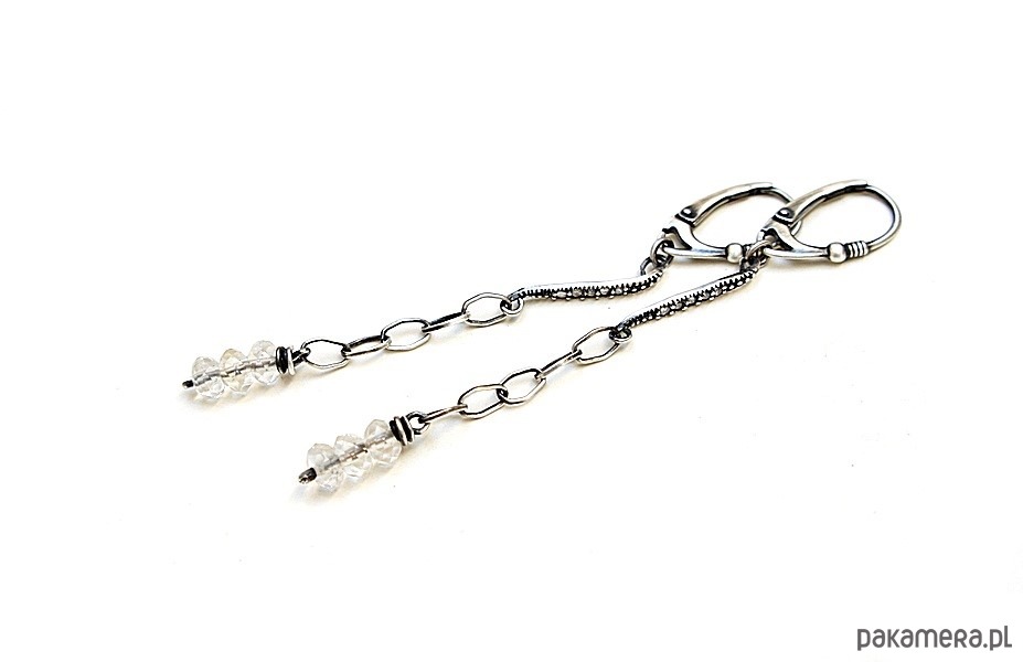 kolczyki srebrne Kolczyki srebrne Teatralne vol. 3 4