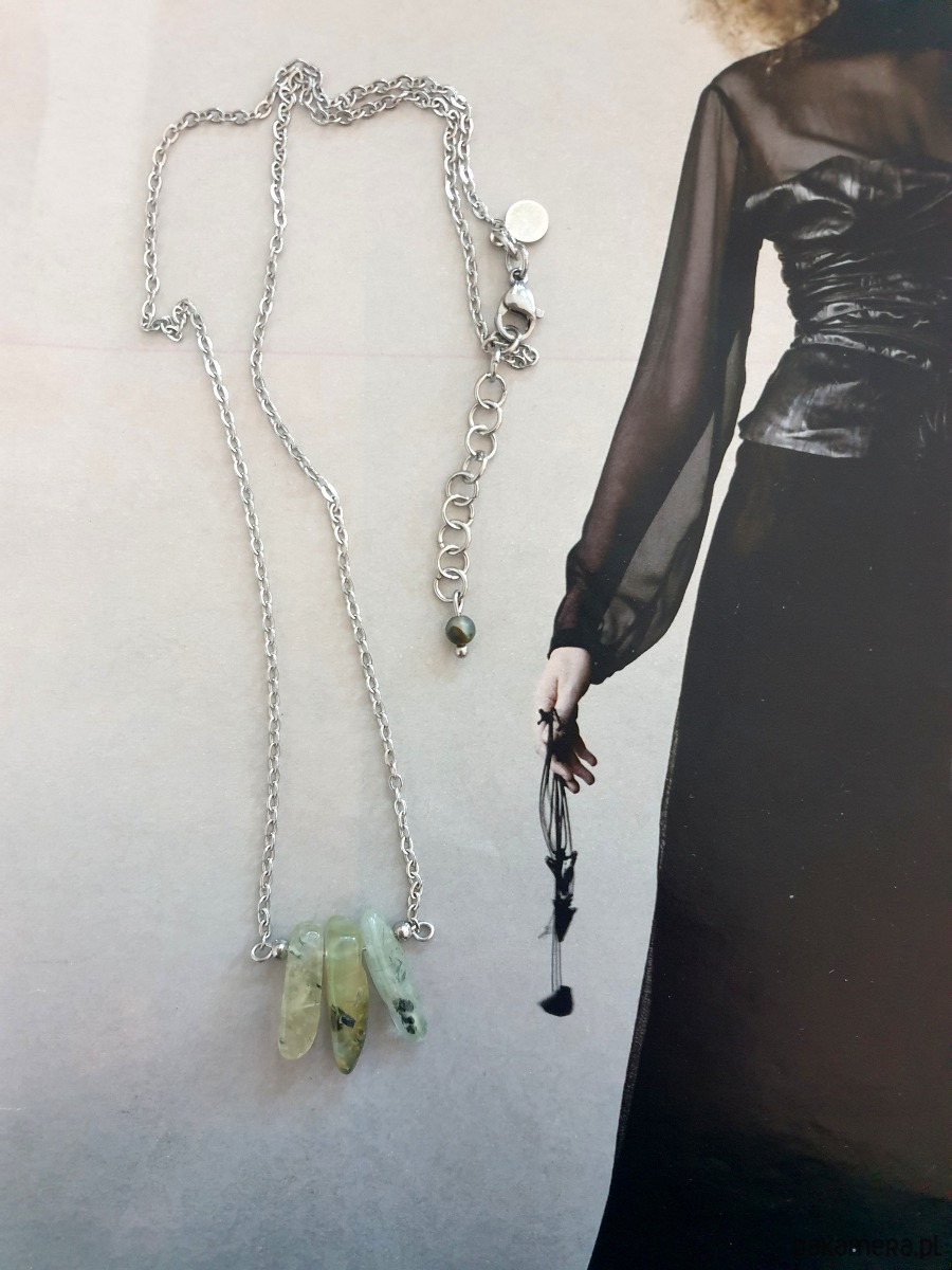 wisiory Łańcuszek z wisiorem ROOTS phrenit 6