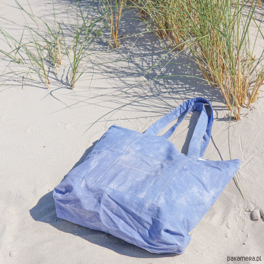 torby na ramię Torba shopper z jeansu L 1