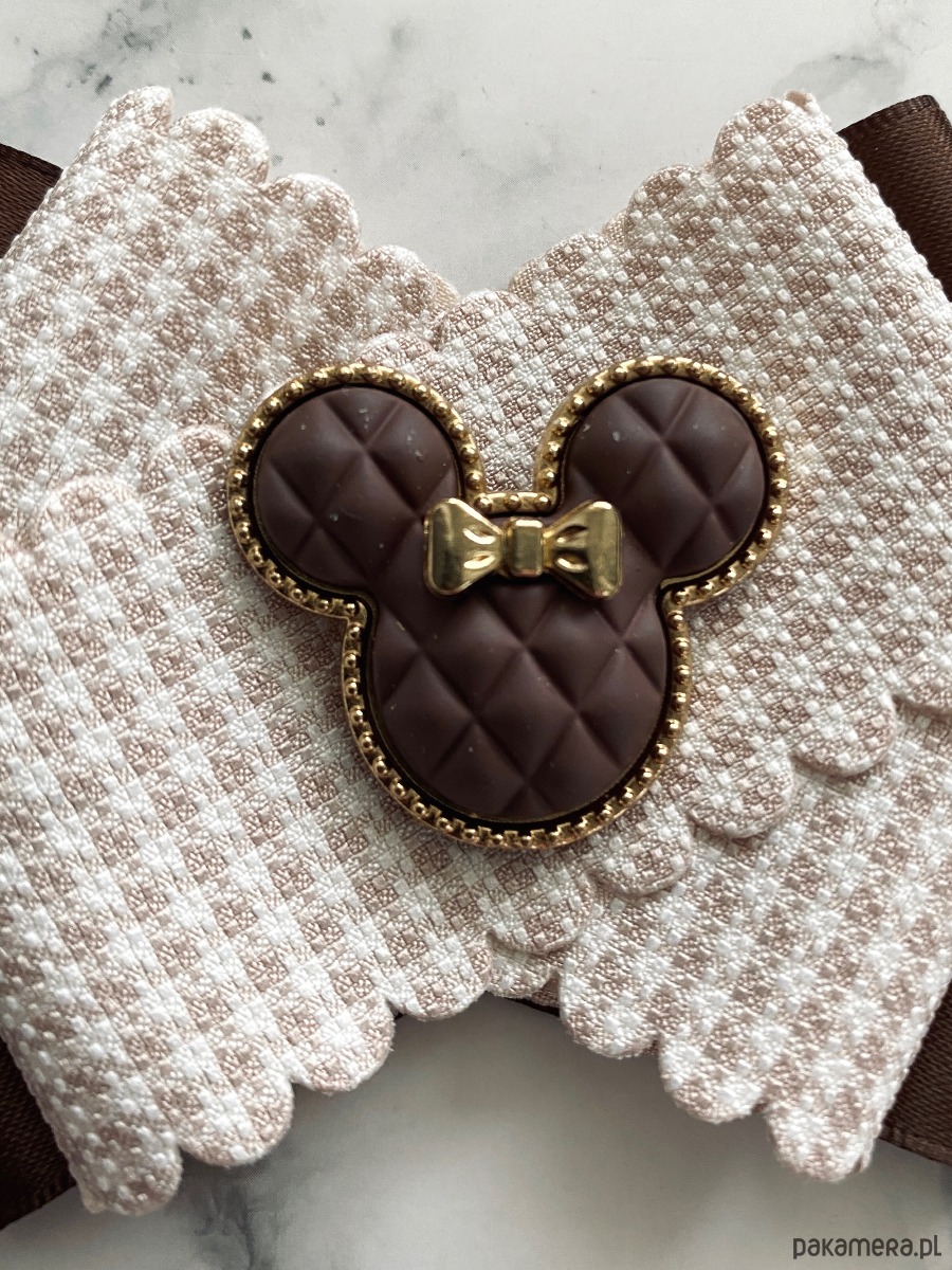 broszki Modowa   Brosza MICKEY   Czekoladowa New 6